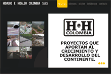 Tablet Screenshot of hehcolombia.com